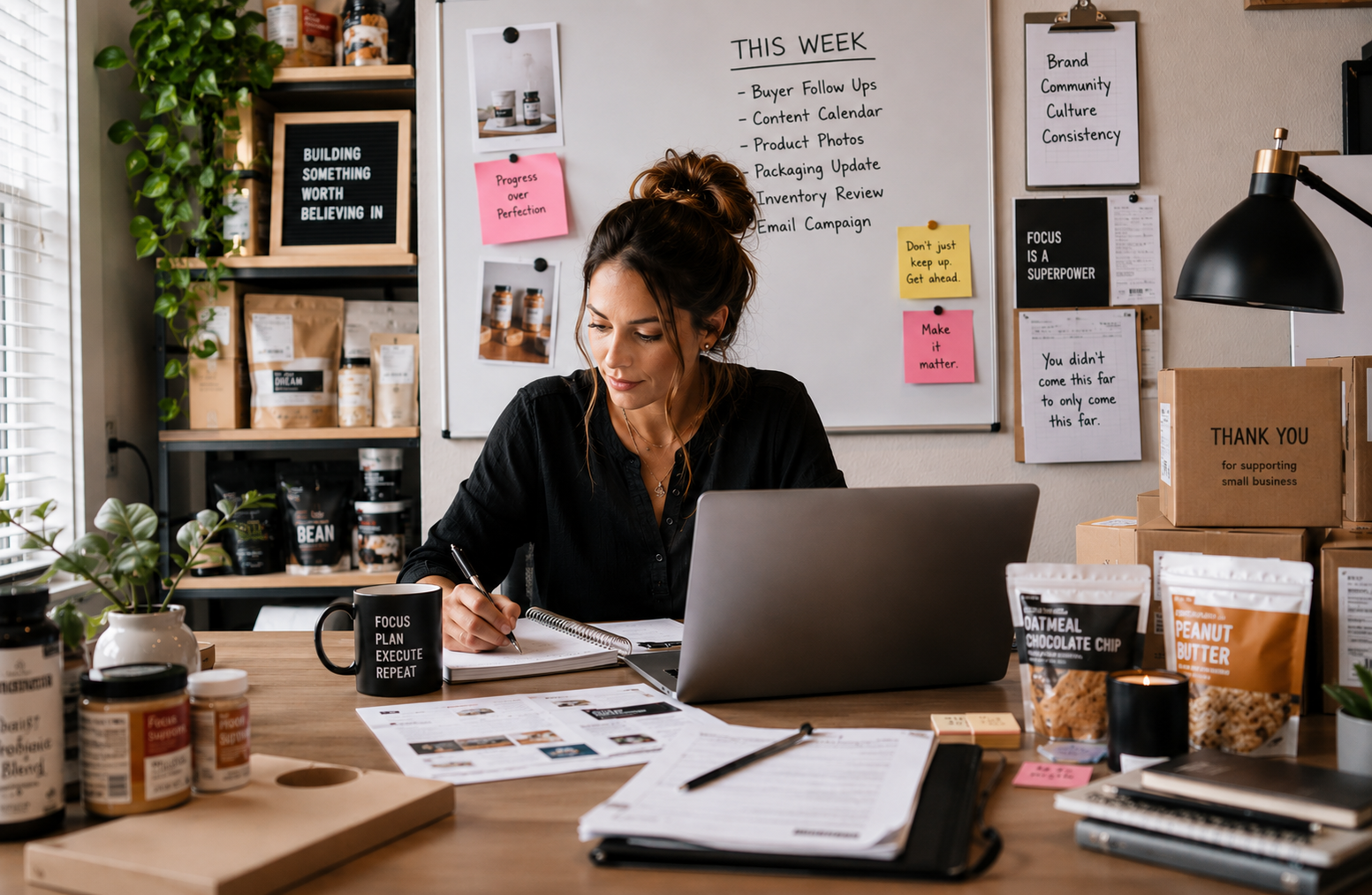 Founder working through complexity
